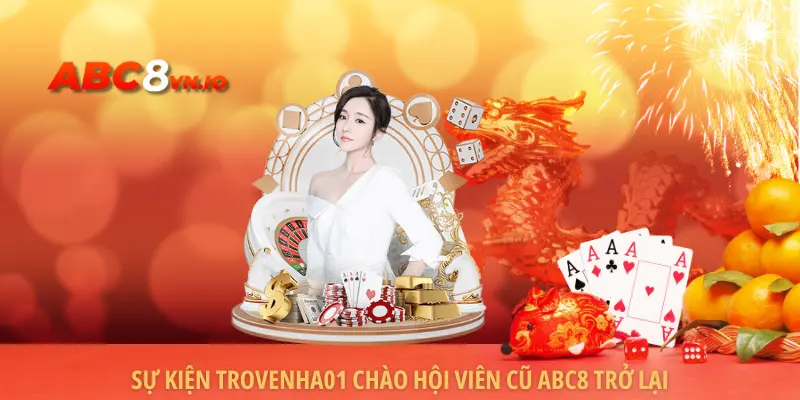 ABC8 Crinkles.io | Link Vào Trang Chủ Abc8.com - ABC88 Sự kiện TROVENHA01 chào hội viên cũ ABC8 trở lại